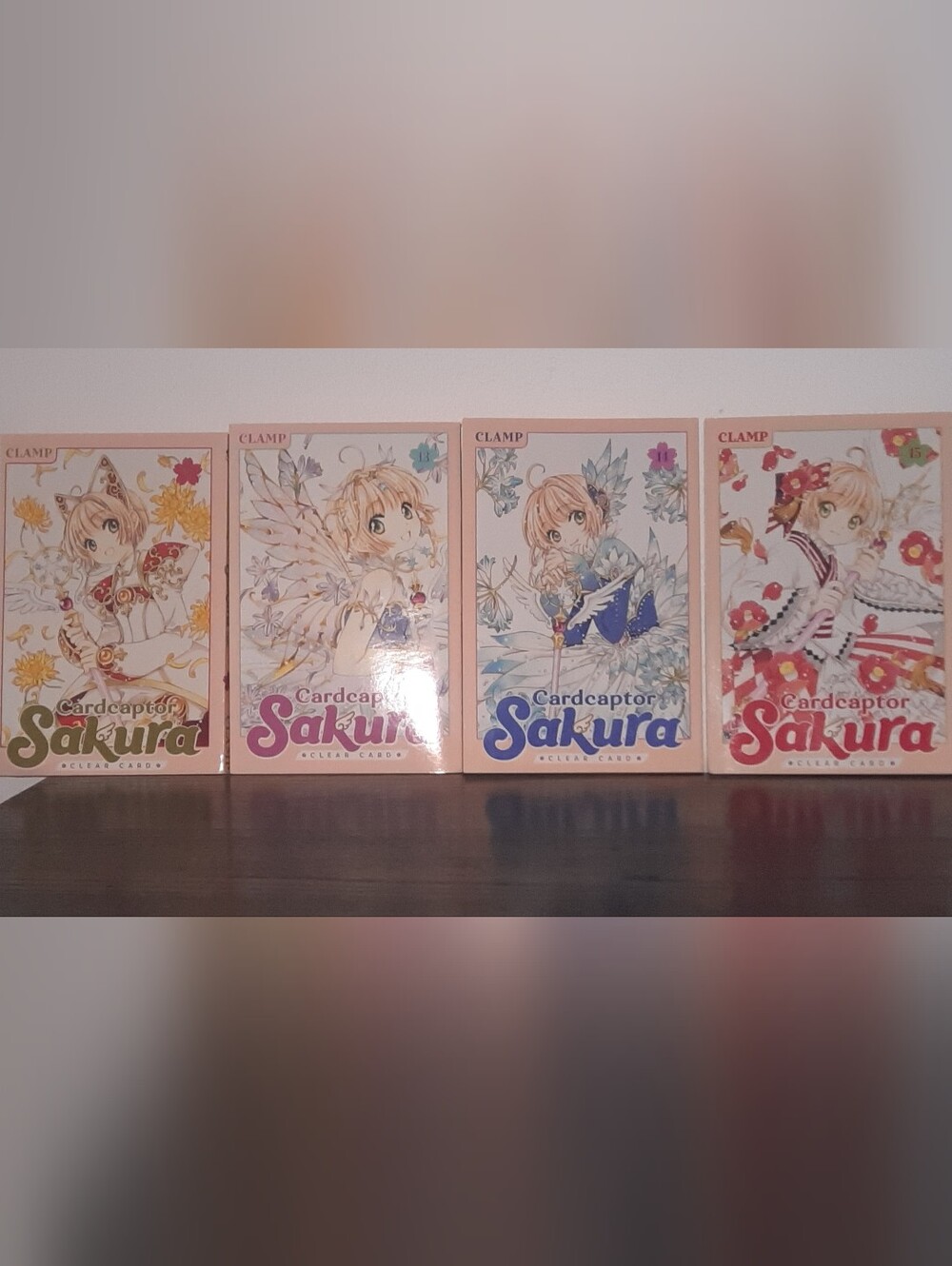 Cardcaptor Sakura Clear Cards Books - Pink/Blue/Red/Gold Covers